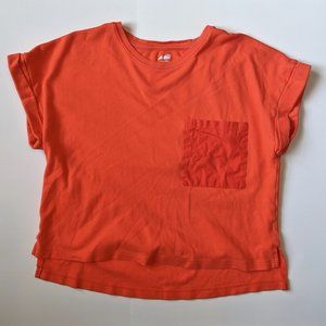 AVIA Orange Women's Small Short Sleeve Pocket T-shirt
